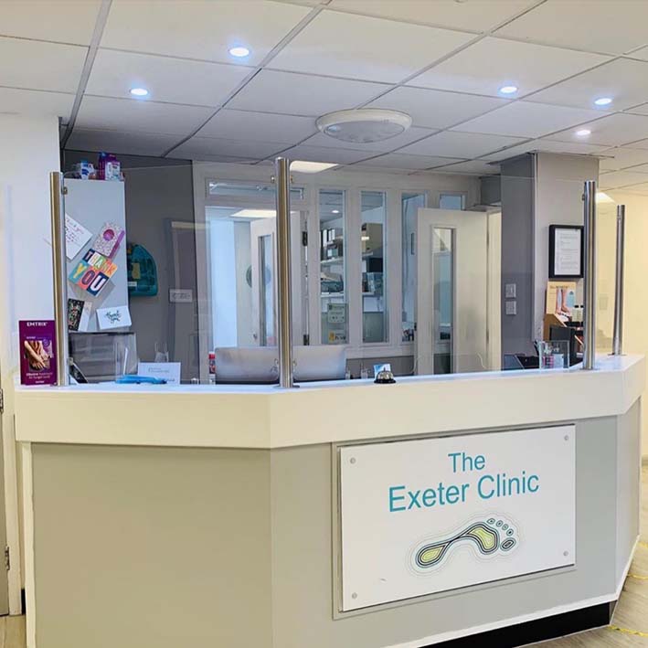 Exeter Clinic Protective Safety Screens, Exeter