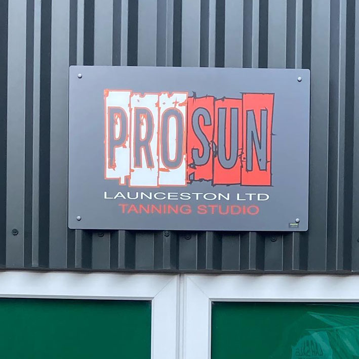 Pro Sun Tanning Studio Signage in Launceston